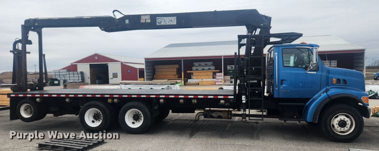 image for item JB9523 2002 Sterling L7500  crane truck