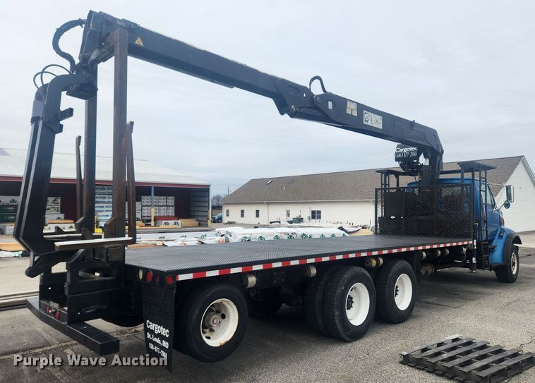 image for item JB9523 2002 Sterling L7500  crane truck