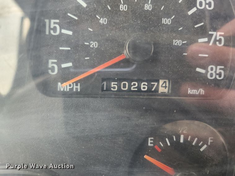 image for item JB9523 2002 Sterling L7500  crane truck