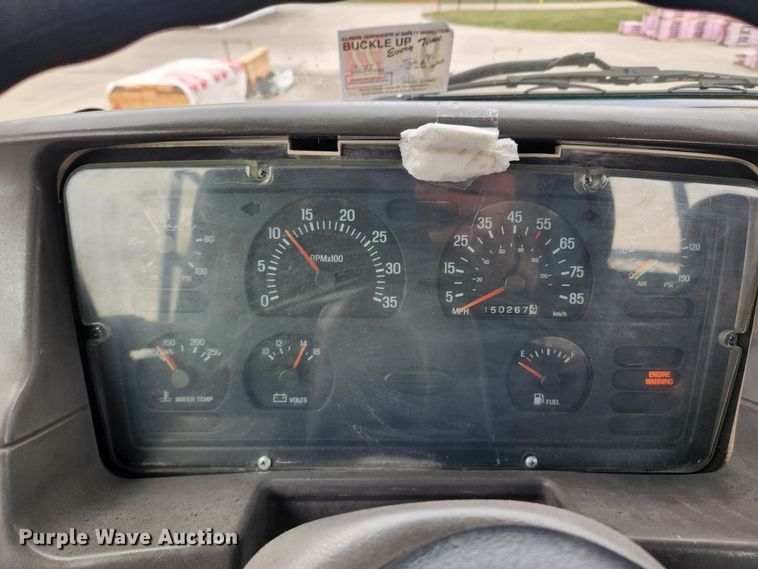 image for item JB9523 2002 Sterling L7500  crane truck