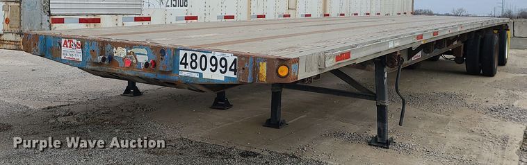 image for item LH9850 1998 Fontaine LFTW-6-8048WSAK  flatbed trailer