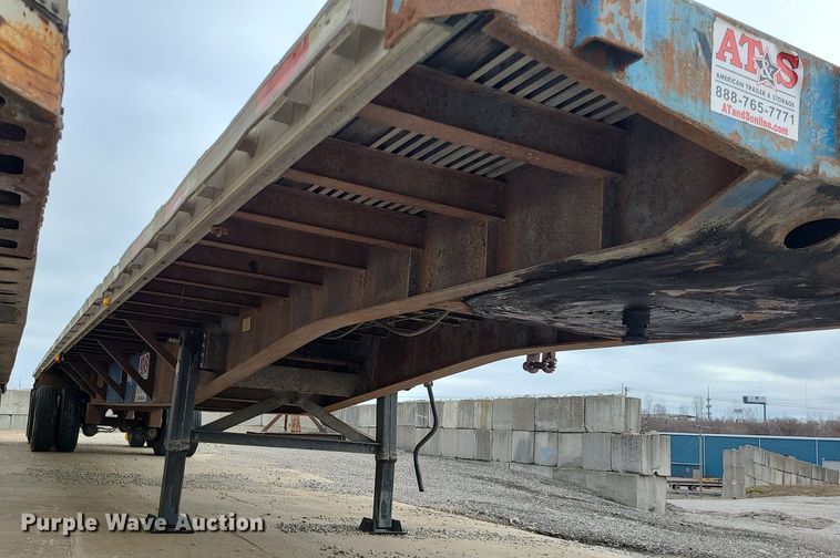 image for item LH9850 1998 Fontaine LFTW-6-8048WSAK  flatbed trailer