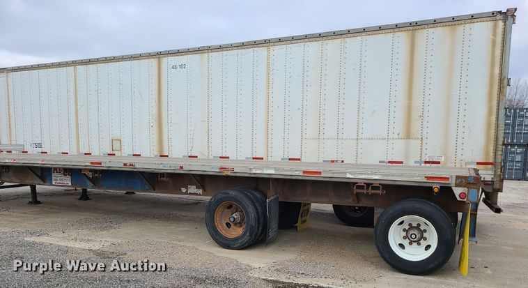 image for item LH9850 1998 Fontaine LFTW-6-8048WSAK  flatbed trailer