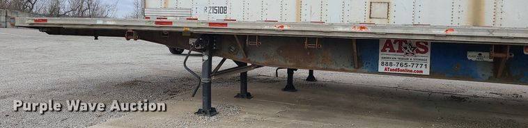 image for item LH9850 1998 Fontaine LFTW-6-8048WSAK  flatbed trailer