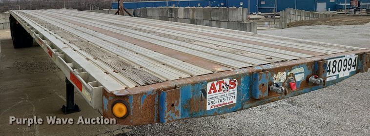 image for item LH9850 1998 Fontaine LFTW-6-8048WSAK  flatbed trailer