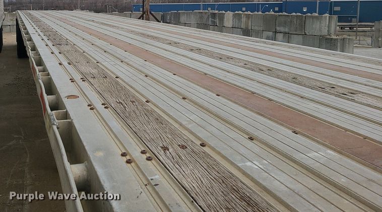 image for item LH9850 1998 Fontaine LFTW-6-8048WSAK  flatbed trailer