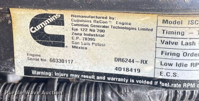 image for item LR9543 2005 Kenworth T300  truck cab and chassis