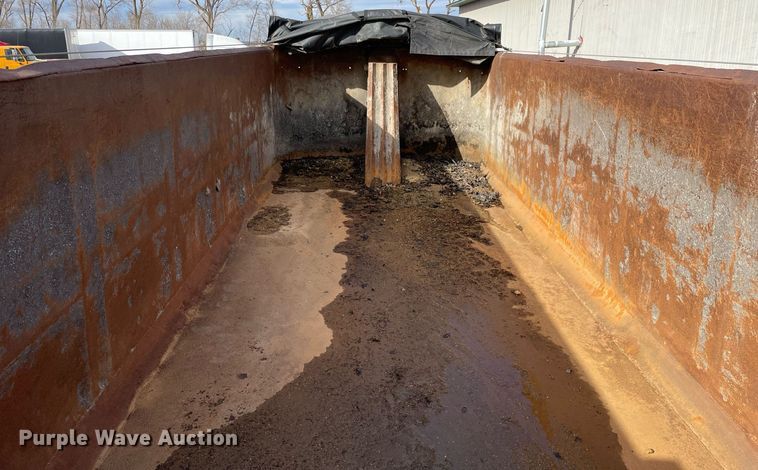 image for item MB9020 1987 Hilbilt  end dump trailer