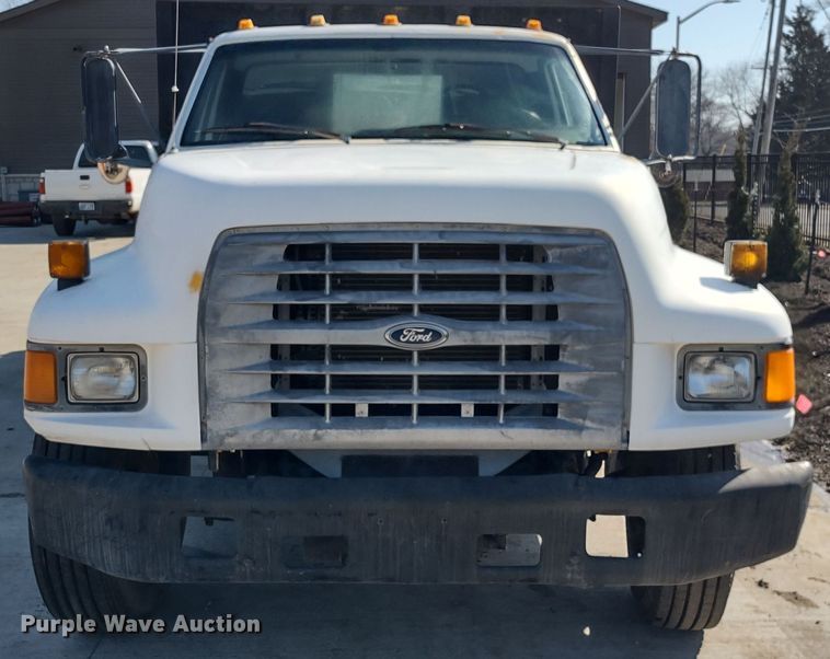 image for item MD9444 1998 Ford F700  dump flatbed truck