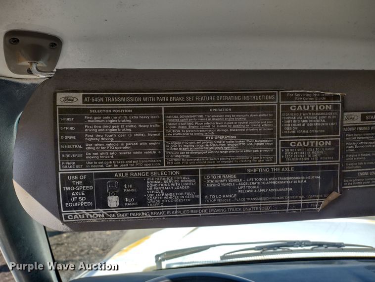 image for item MD9444 1998 Ford F700  dump flatbed truck