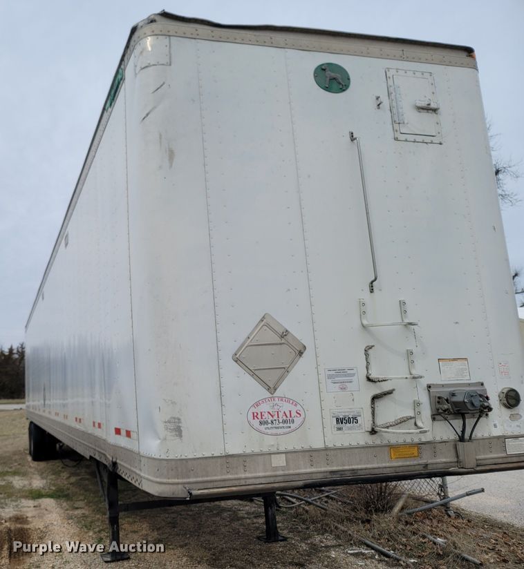 image for item ME9054 2001 Great Dane 7411-TPSA  dry van trailer