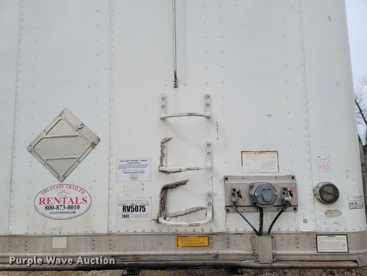 image for item ME9054 2001 Great Dane 7411-TPSA  dry van trailer