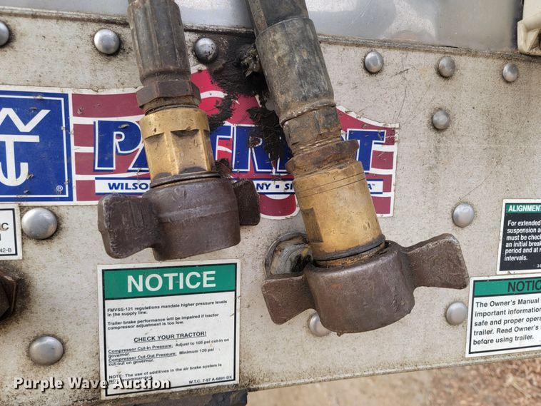 image for item ME9600 2011 Wilson DWBT-650B  live bottom trailer