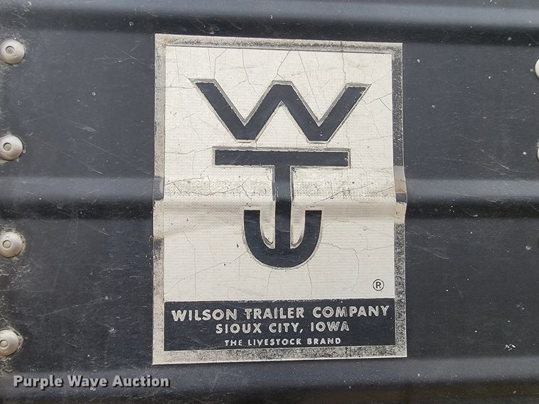 image for item ME9600 2011 Wilson DWBT-650B  live bottom trailer