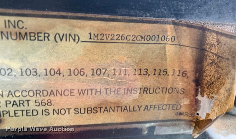 image for item MM9777 1982 Mack RWS754LST  semi truck