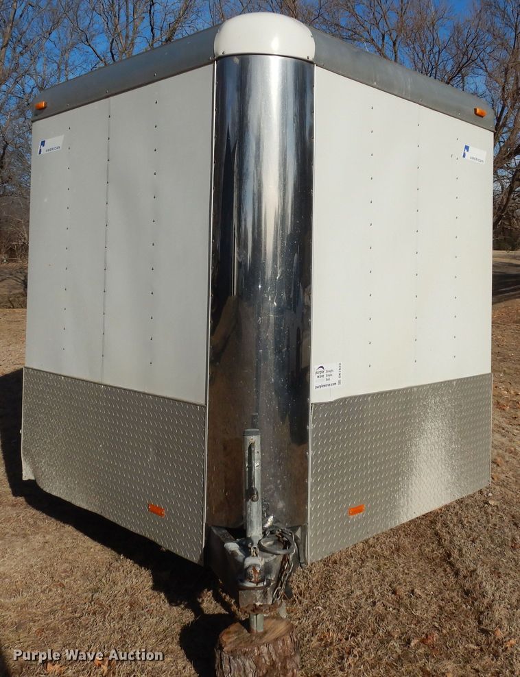 image for item DK7623 2001 Pace American VC8520TA2  enclosed cargo trailer