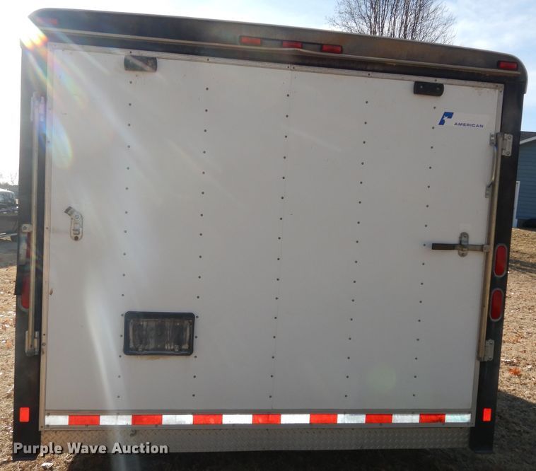 image for item DK7623 2001 Pace American VC8520TA2  enclosed cargo trailer