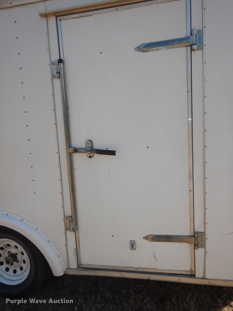 image for item DK7623 2001 Pace American VC8520TA2  enclosed cargo trailer