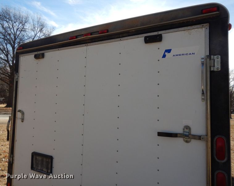 image for item DK7623 2001 Pace American VC8520TA2  enclosed cargo trailer