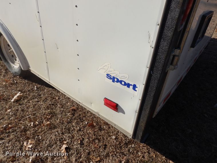 image for item DK7623 2001 Pace American VC8520TA2  enclosed cargo trailer