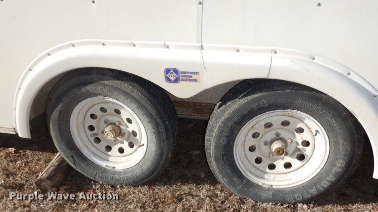 image for item DK7623 2001 Pace American VC8520TA2  enclosed cargo trailer