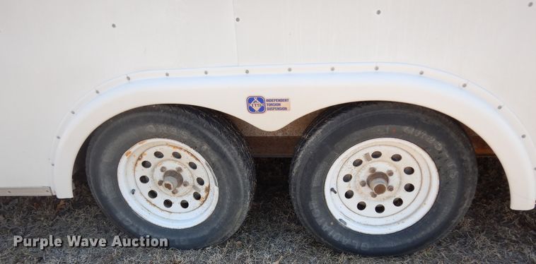 image for item DK7623 2001 Pace American VC8520TA2  enclosed cargo trailer