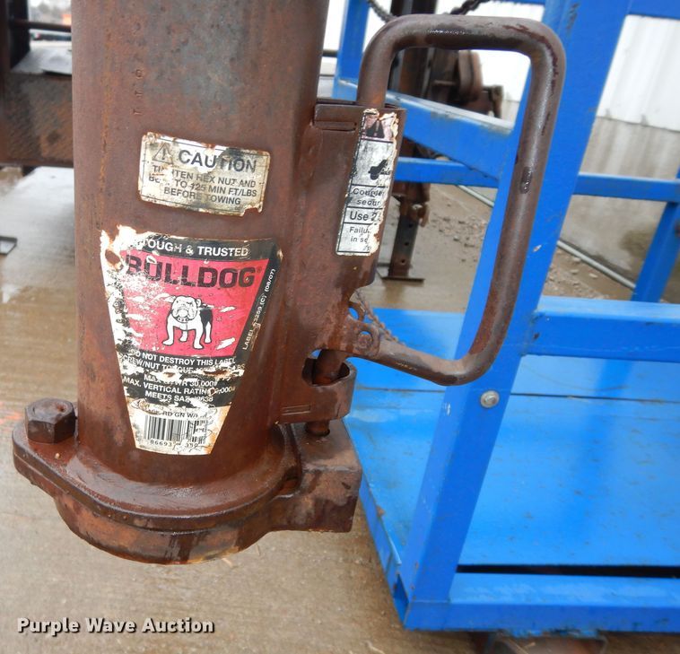 image for item DK7722 1998 Interstate  equipment trailer