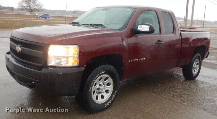 image for item DK7738 2007  Chevrolet Silverado 1500  Ext. Cab pickup truck
