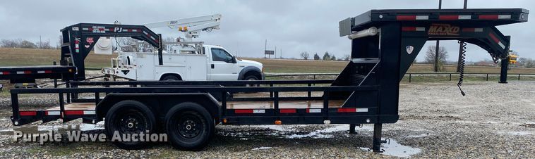 image for item DL7070 2020 Maxey Trailers  equipment trailer