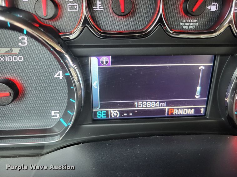 image for item DO3593 2015 Chevrolet Silverado 2500HD  Crew Cab pickup truck