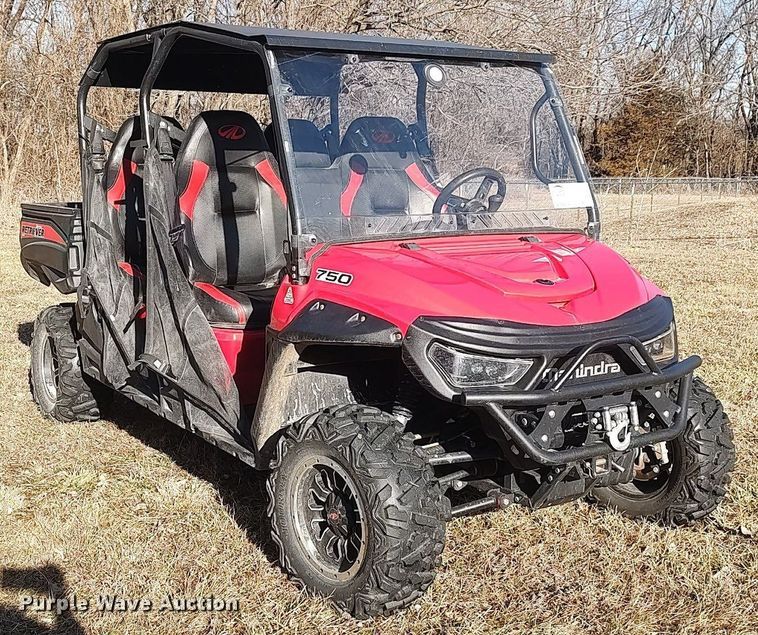 image for item DO3831 2018 Mahindra Retriever  utility vehicle