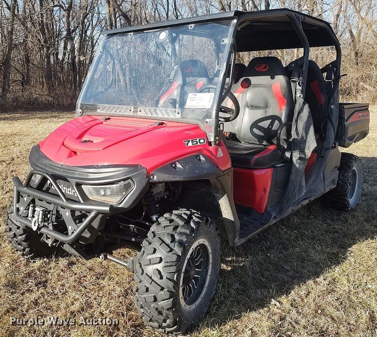 image for item DO3831 2018 Mahindra Retriever  utility vehicle