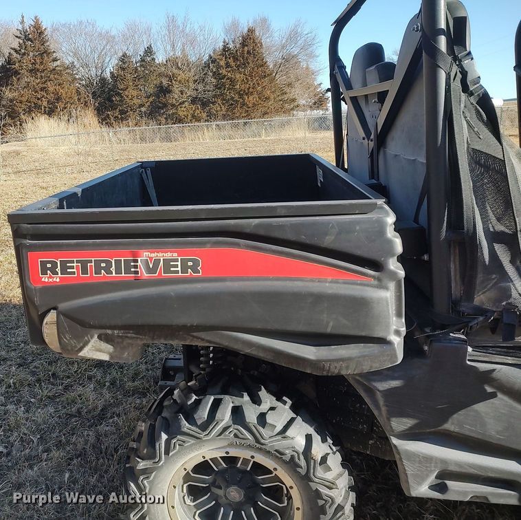 image for item DO3831 2018 Mahindra Retriever  utility vehicle