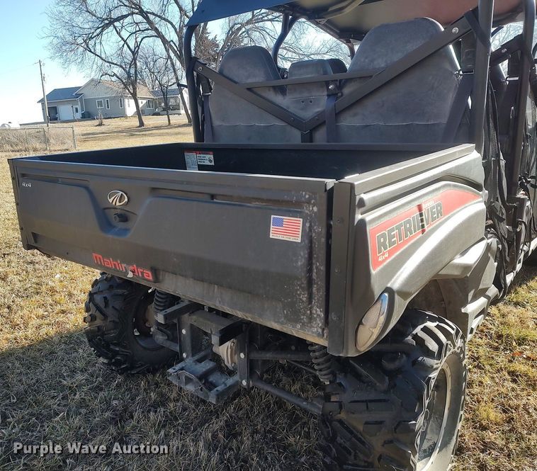 image for item DO3831 2018 Mahindra Retriever  utility vehicle