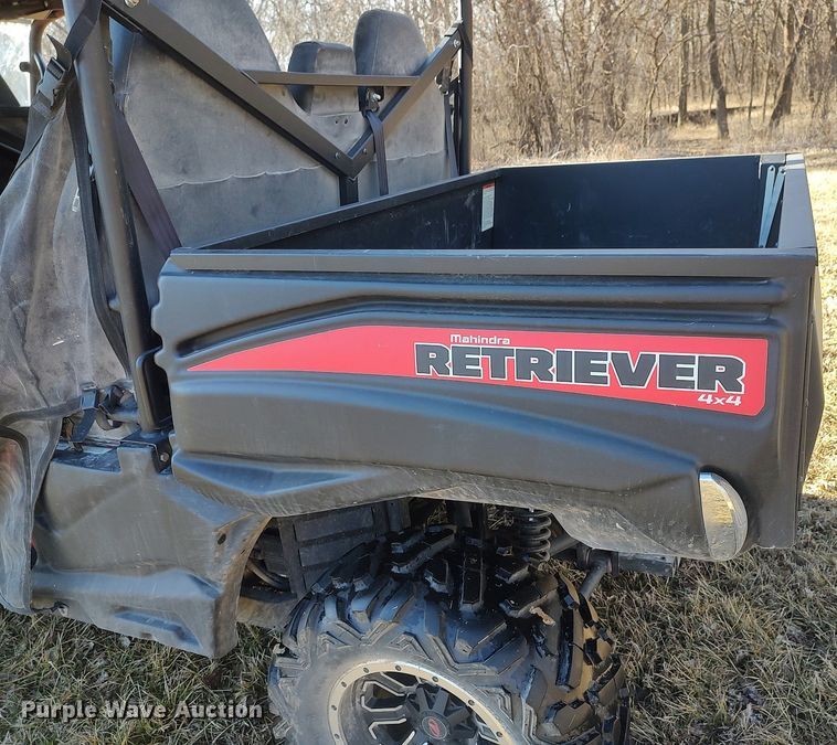 image for item DO3831 2018 Mahindra Retriever  utility vehicle