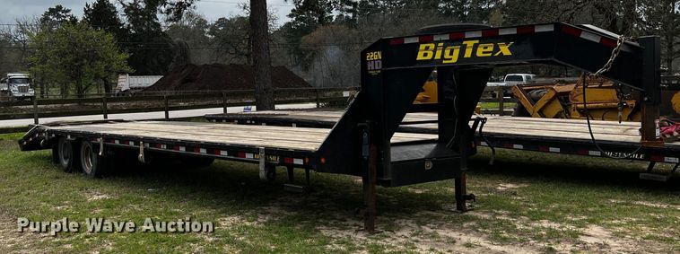 image for item DQ1988 2015 Big Tex  equipment trailer