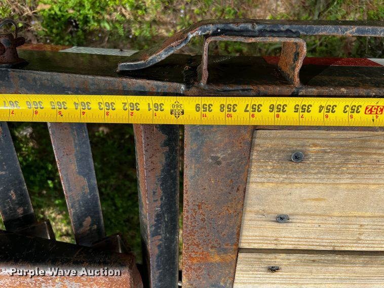 image for item DQ1988 2015 Big Tex  equipment trailer