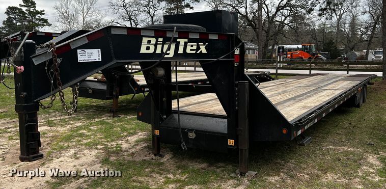 image for item DQ1989 2017 Big Tex  equipment trailer
