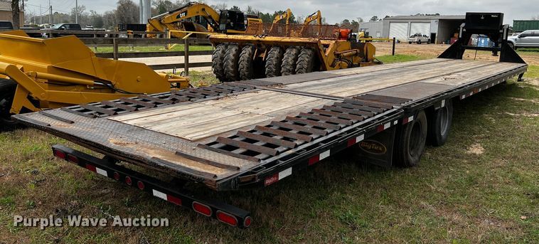 image for item DQ1989 2017 Big Tex  equipment trailer