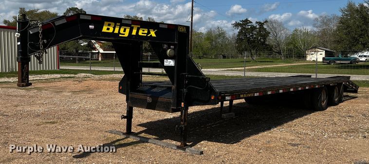 image for item DQ2005 2012 Big Tex 22GN-25BK+5  equipment trailer