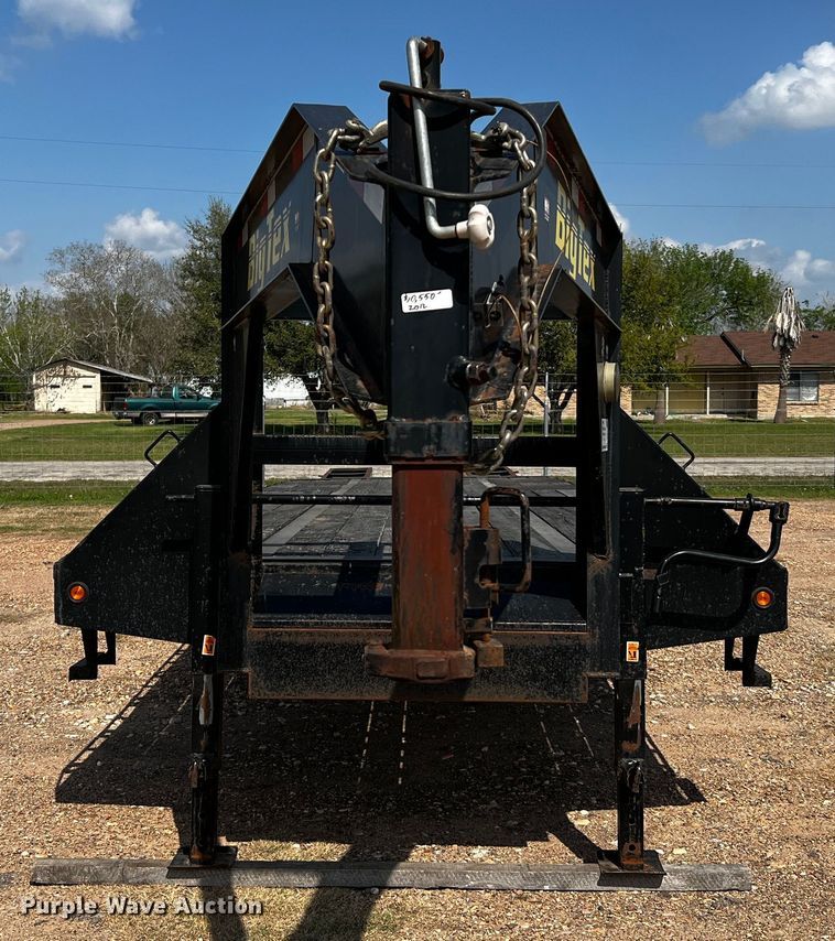 image for item DQ2005 2012 Big Tex 22GN-25BK+5  equipment trailer