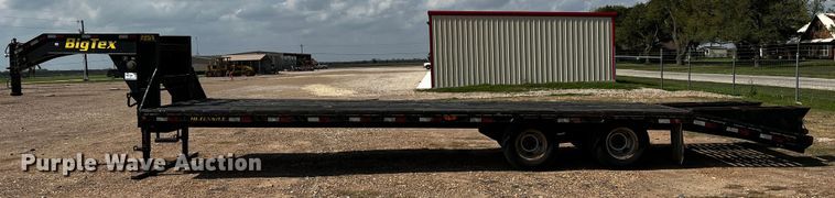 image for item DQ2005 2012 Big Tex 22GN-25BK+5  equipment trailer