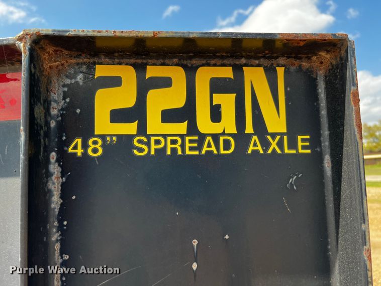 image for item DQ2005 2012 Big Tex 22GN-25BK+5  equipment trailer
