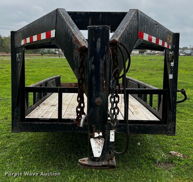 image for item DQ2010 2007 Norris Trailer Mfg  equipment trailer