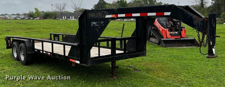 image for item DQ2010 2007 Norris Trailer Mfg  equipment trailer