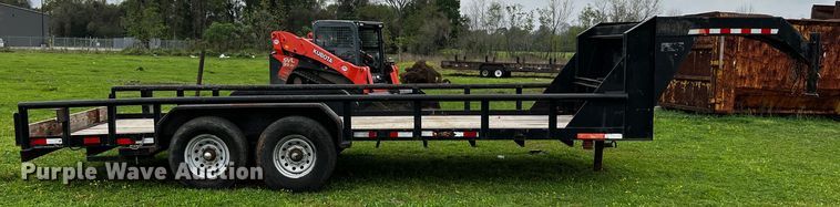 image for item DQ2010 2007 Norris Trailer Mfg  equipment trailer