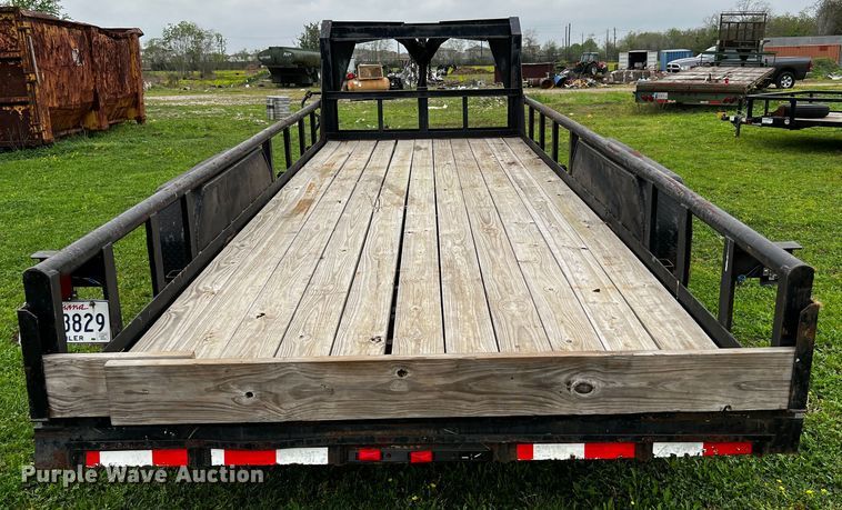 image for item DQ2010 2007 Norris Trailer Mfg  equipment trailer