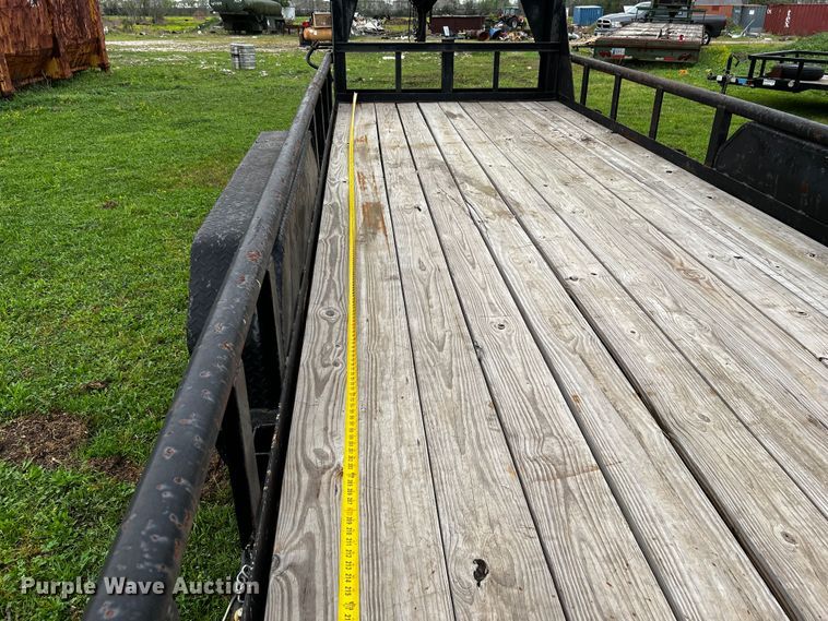 image for item DQ2010 2007 Norris Trailer Mfg  equipment trailer