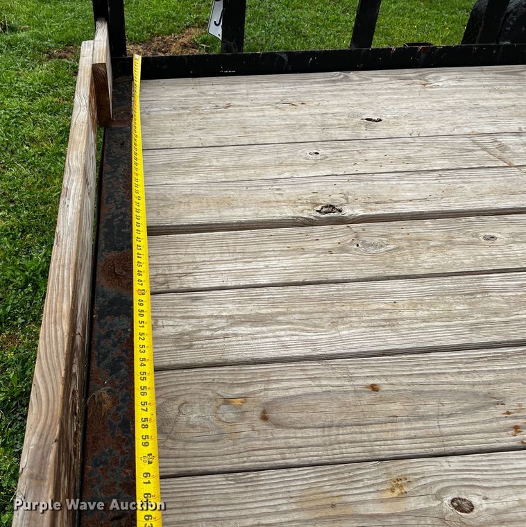 image for item DQ2010 2007 Norris Trailer Mfg  equipment trailer