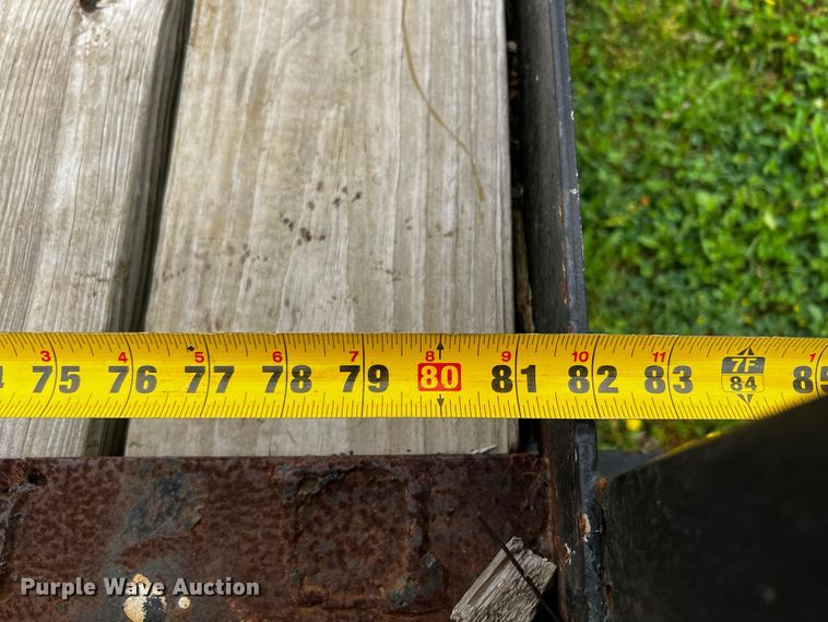 image for item DQ2010 2007 Norris Trailer Mfg  equipment trailer